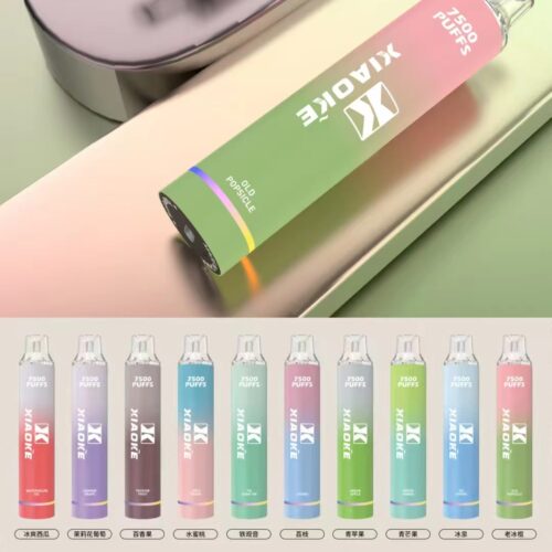 新品【XIAOKE梟客 抛棄式7500口 】可充電🔋 限時活動【滿7送1】