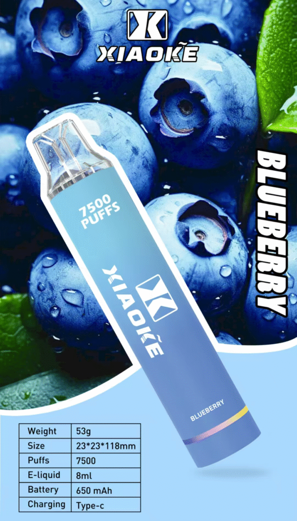 新品【XIAOKE梟客 抛棄式7500口 】可充電🔋 限時活動【滿7送1】