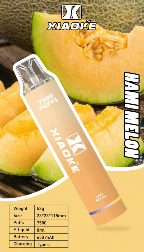 新品【XIAOKE梟客 抛棄式7500口 】可充電🔋 限時活動【滿7送1】
