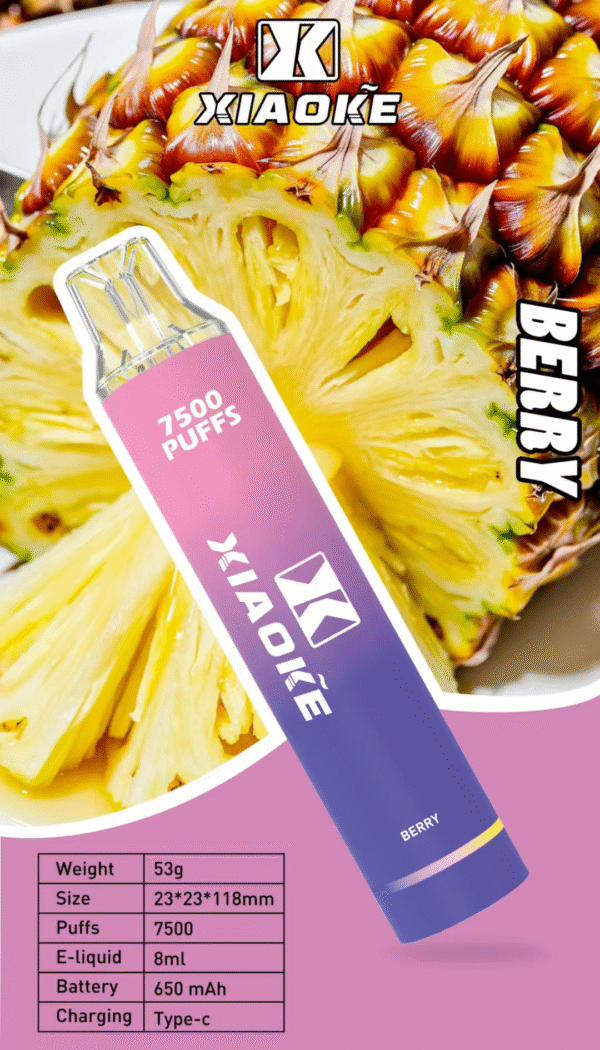 新品【XIAOKE梟客 抛棄式7500口 】可充電🔋 限時活動【滿7送1】